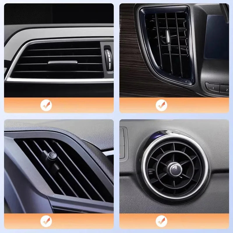 Suporte Magnético para Telemóvel - Fixação Segura no Carro.