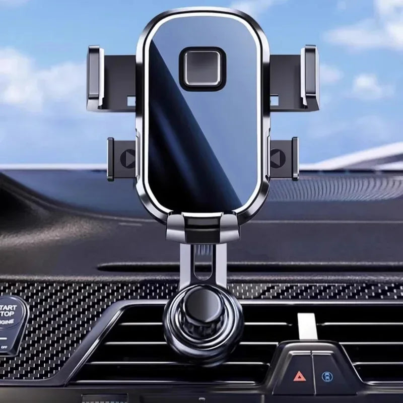 Suporte Magnético para Telemóvel - Fixação Segura no Carro.
