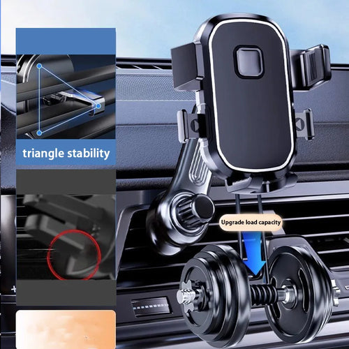 Suporte Magnético para Telemóvel - Fixação Segura no Carro.